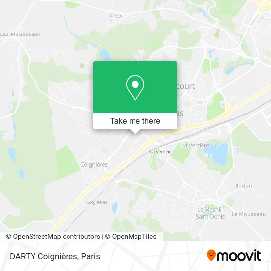 DARTY Coignières map