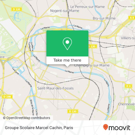 Groupe Scolaire Marcel Cachin map