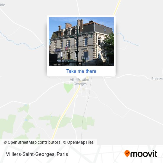 Mapa Villiers-Saint-Georges