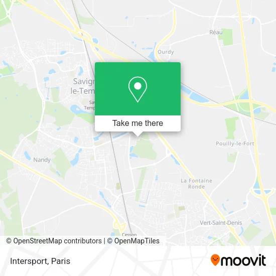 Intersport map