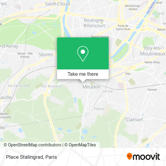 Place Stalingrad map