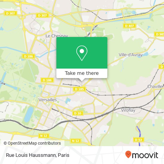 Rue Louis Haussmann map