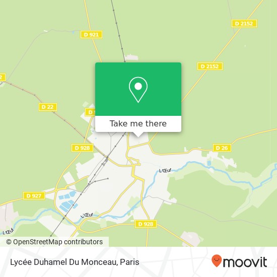 Lycée Duhamel Du Monceau map