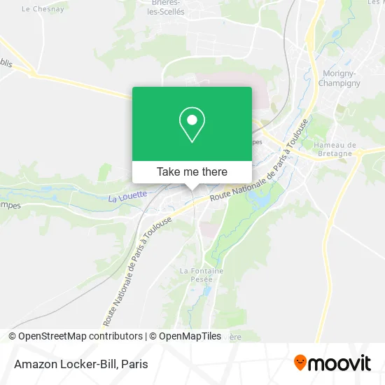 Amazon Locker-Bill map