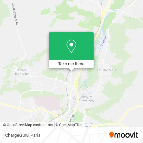 ChargeGuru map