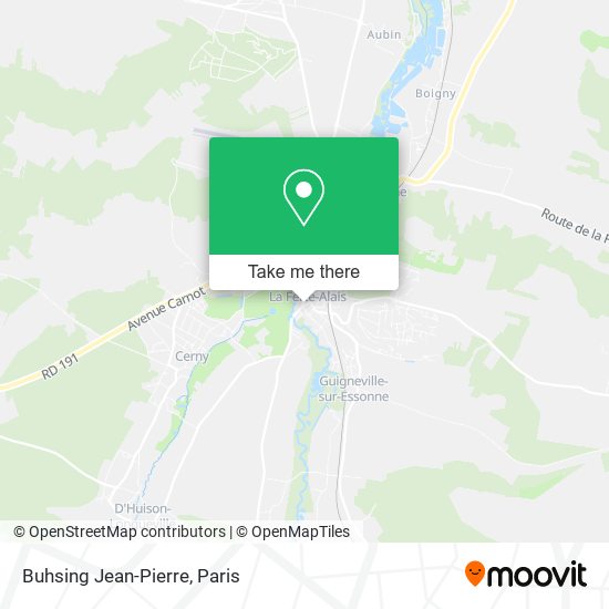 Mapa Buhsing Jean-Pierre