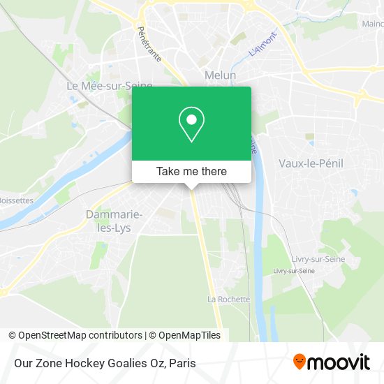 Our Zone Hockey Goalies Oz map