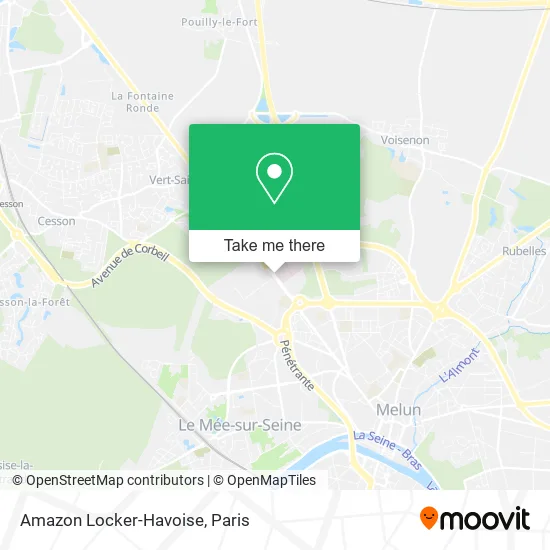 Amazon Locker-Havoise map