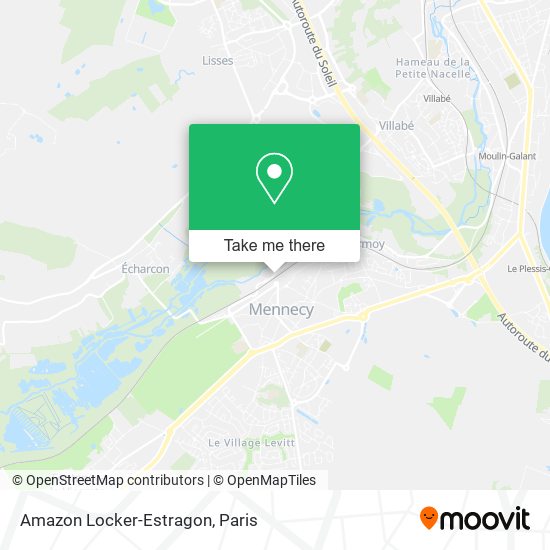 Amazon Locker-Estragon map