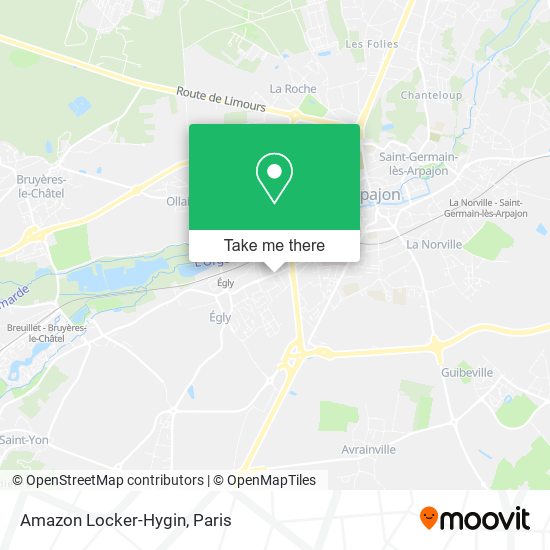 Amazon Locker-Hygin map