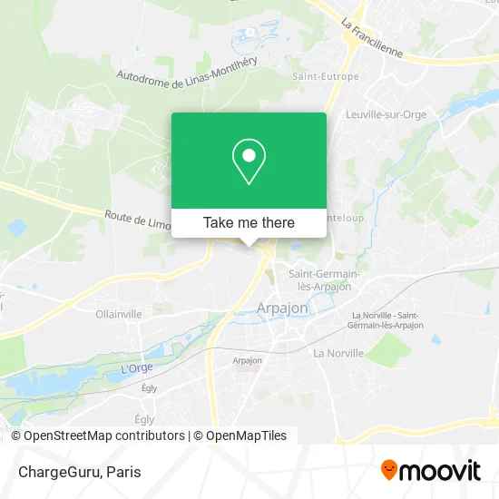 ChargeGuru map