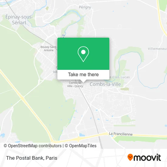 La Banque Postale map