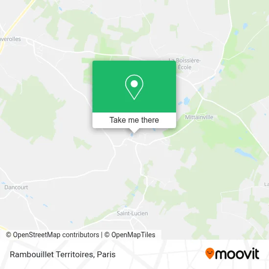 Rambouillet Territoires map