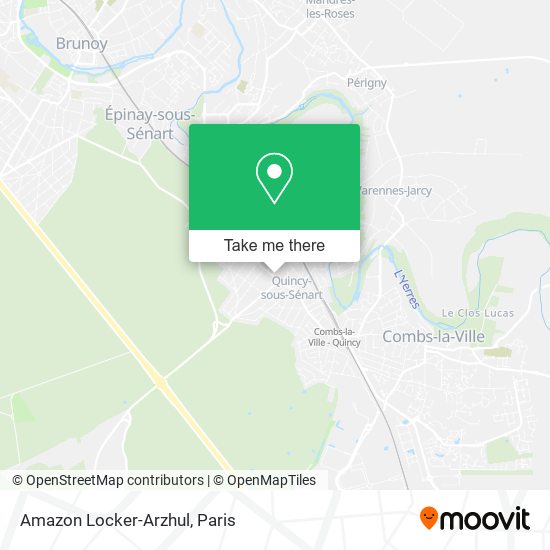 Amazon Locker-Arzhul map
