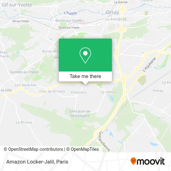 Amazon Locker-Jalil map