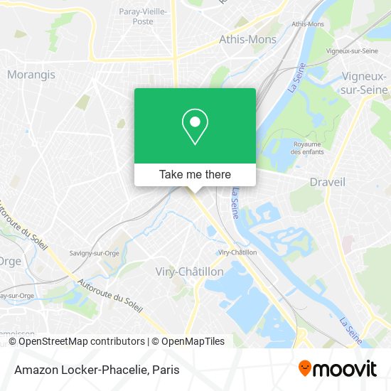 Mapa Amazon Locker-Phacelie