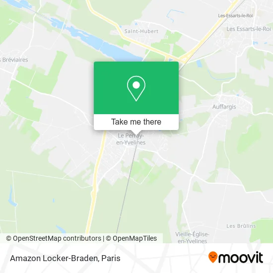 Amazon Locker-Braden map