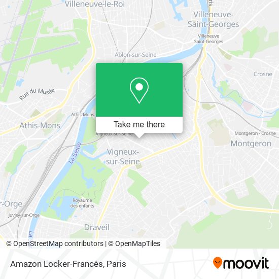 Amazon Locker-Francès map