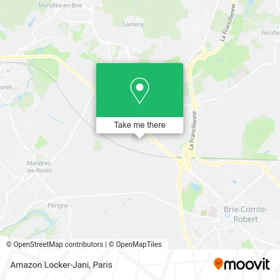 Amazon Locker-Jani map