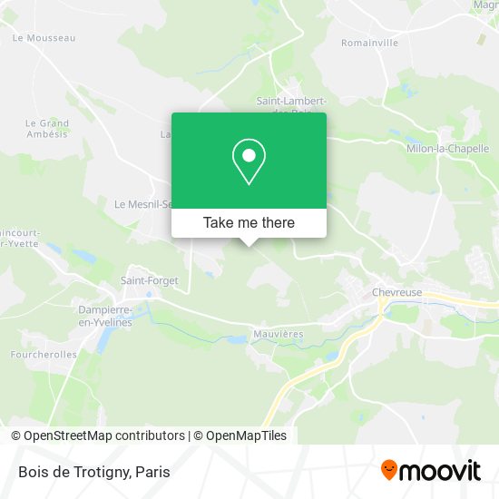 Bois de Trotigny map