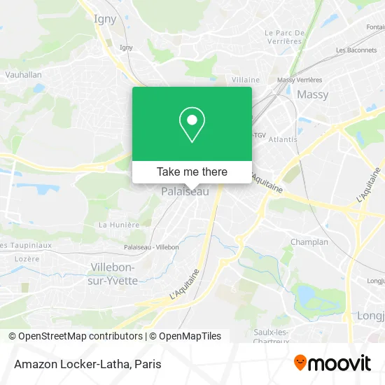 Amazon Locker-Latha map