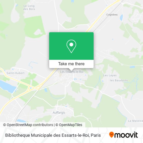 Bibliotheque Municipale des Essarts-le-Roi map