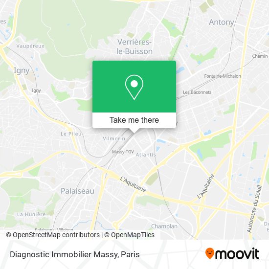 Mapa Diagnostic Immobilier Massy