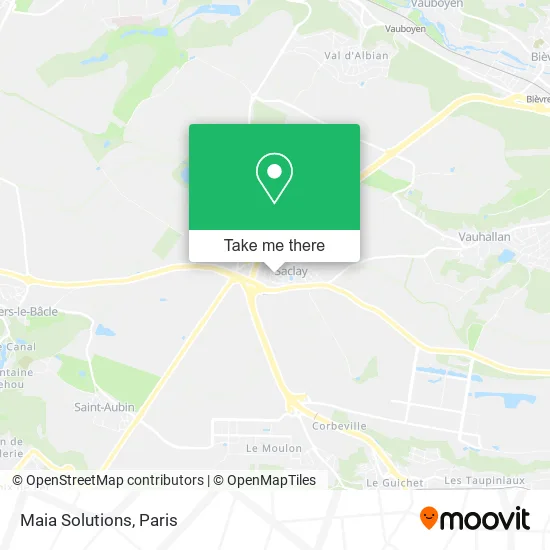 Maia Solutions map