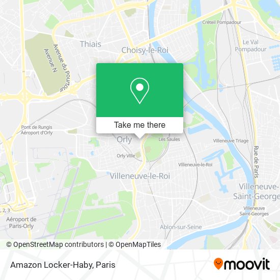 Amazon Locker-Haby map