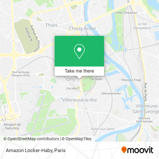 Amazon Locker-Haby map