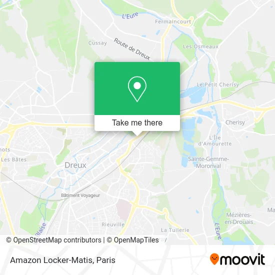 Amazon Locker-Matis map