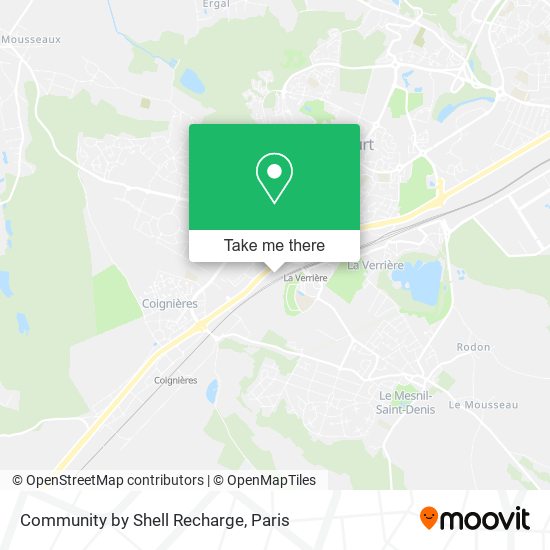 Community by Shell Recharge map