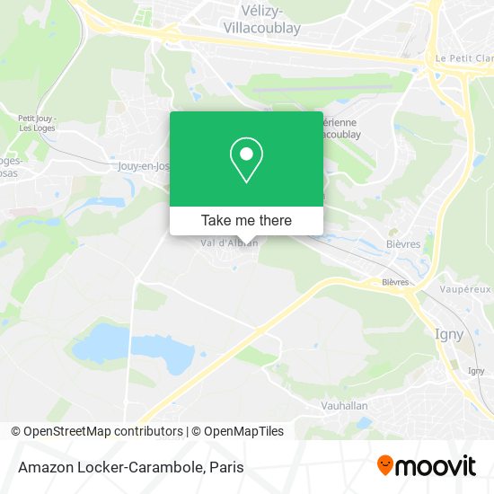 Mapa Amazon Locker-Carambole