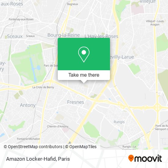 Amazon Locker-Hafid map