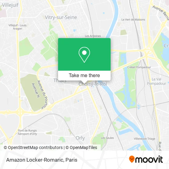Amazon Locker-Romaric map