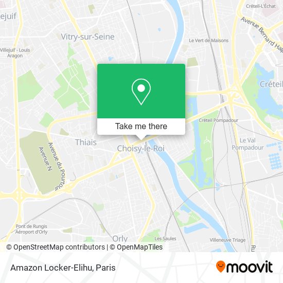 Amazon Locker-Elihu map