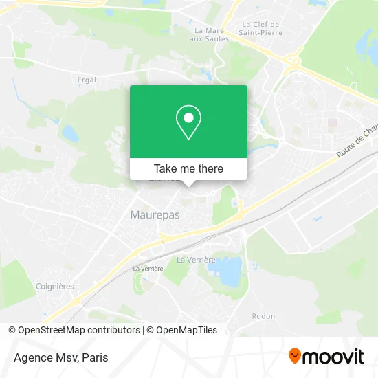Agence Msv map