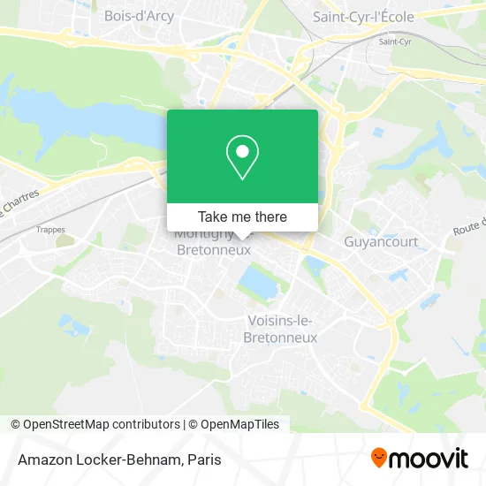 Amazon Locker-Behnam map