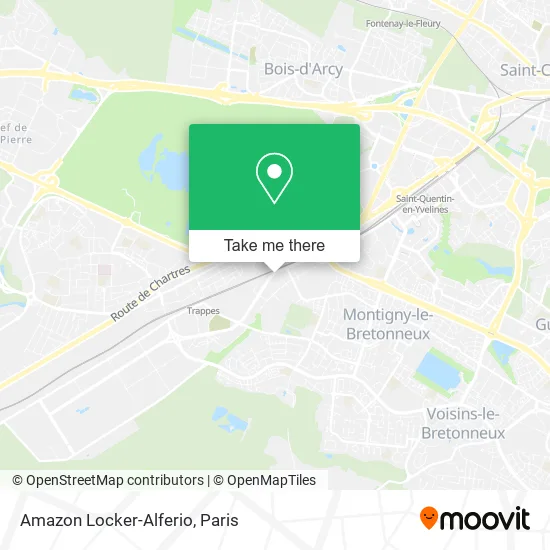 Amazon Locker-Alferio map