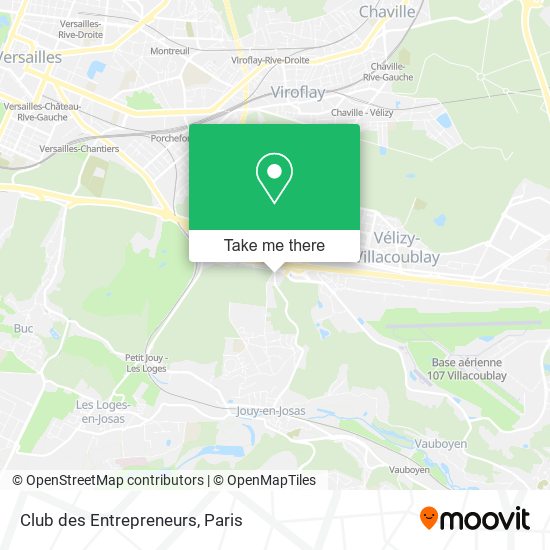 Club des Entrepreneurs map