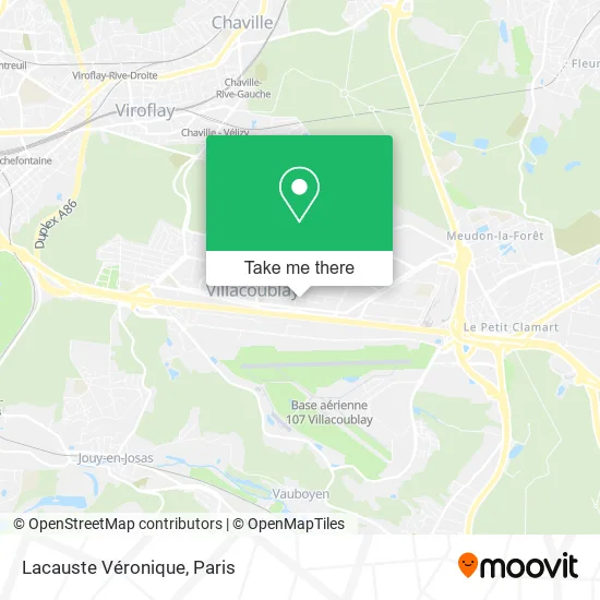 Lacauste Véronique map
