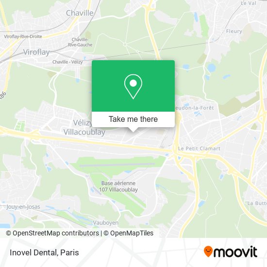 Inovel Dental map