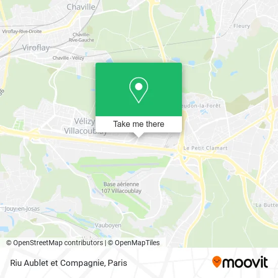 Riu Aublet et Compagnie map