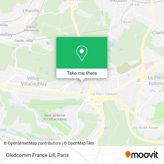 Mapa Oledcomm France Lifi