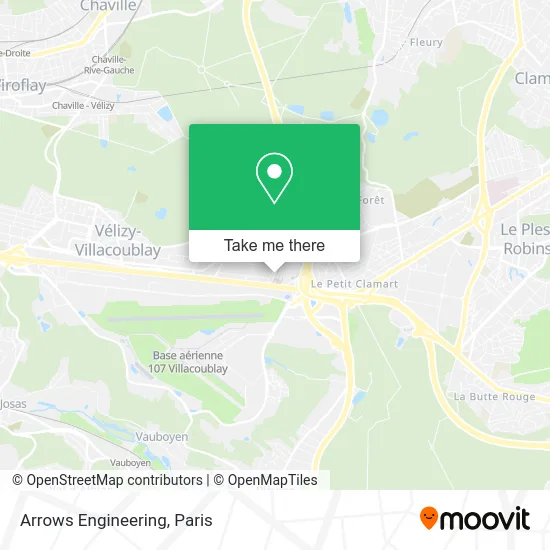 Arrows Engineering map