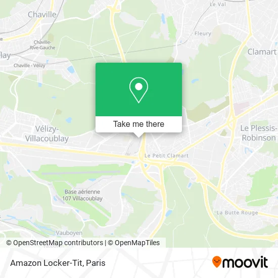 Amazon Locker-Tit map
