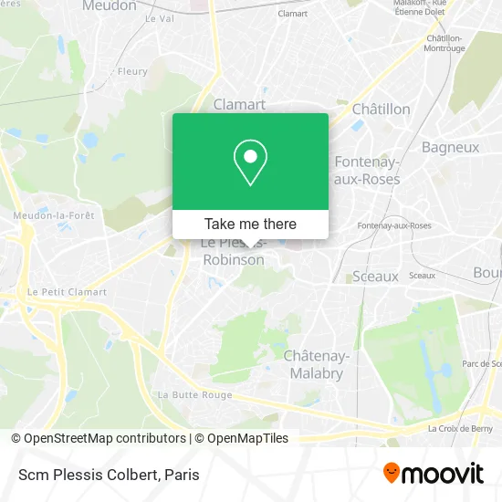 Mapa Scm Plessis Colbert
