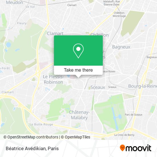 Béatrice Avédikian map