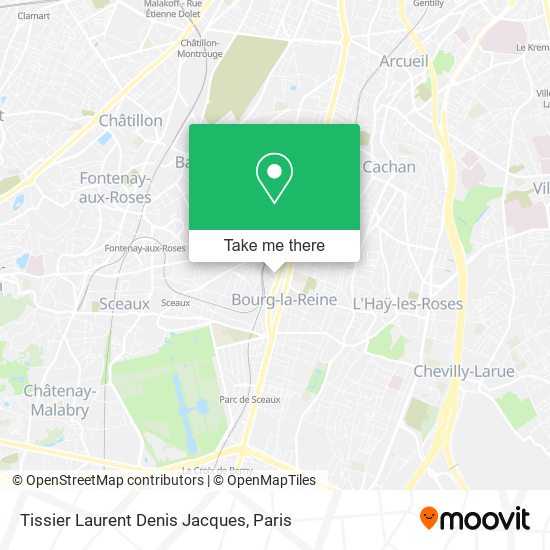 Tissier Laurent Denis Jacques map