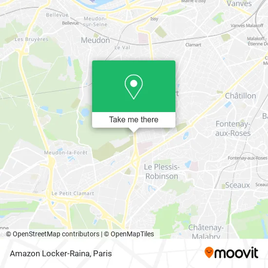 Amazon Locker-Raina map